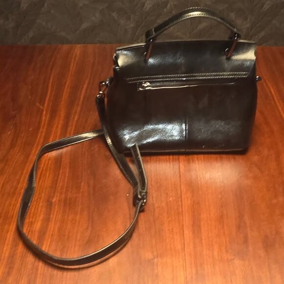 MDBM Crossbody, Black Leather - Picture 2 of 2